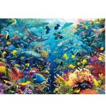 Puzzle monde sous - marin ravensburger