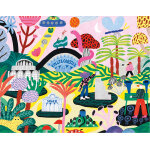 Puzzle les montagnes russes pieces & peace
