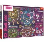 Puzzle neon hello kitty - hello kitty trefl Puzzle neon hello kitty - hello kitty trefl