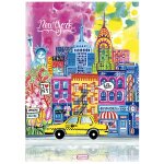 Puzzle new york par car pintos educa