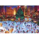 Puzzle no�l au rockefeller center ravensburger