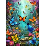 Puzzle nu�es de papillons alipson puzzle