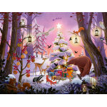 Puzzle nuit de no�l enchant�e ravensburger