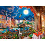 Puzzle nuit romantique  venise castorland