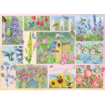 Puzzle oiseaux de jardin en Été cobble hill Puzzle oiseaux de jardin en Été cobble hill