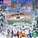 Puzzle patineurs de new york eeboo