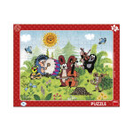 Puzzle petite taupe et orchestre dino
