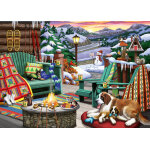 Puzzle pi�ces xxl - apr�s - ski ravensburger