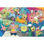 Puzzle pi�ces xxl - bob l'�ponge en bas de bikini - viacom spongebob