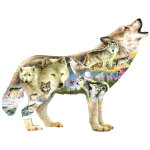 Puzzle pices xxl - greg giordano - meadow wolf sunsout