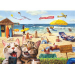 Puzzle pi�ces xxl - interdit aux chats eurographics