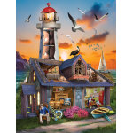 Puzzle pi�ces xxl - maison du gardien de phare sunsout