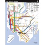 Puzzle pi�ces xxl - new york subway map new york puzzle company