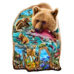 Puzzle pièces xxl - un ours dans les bois sunsout Puzzle pièces xxl - un ours dans les bois sunsout