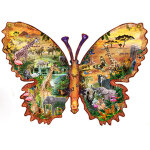 Puzzle pièces xxl - papillon africain sunsout Puzzle pièces xxl - papillon africain sunsout