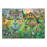 Puzzle pices xxl - table  oiseaux hop - house of puzzles