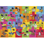Puzzle pièces xxl - the unusual alphabet gibsons Puzzle pièces xxl - the unusual alphabet gibsons