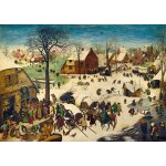 Puzzle pieter bruegel the elder - the census at bethlehem, 1566