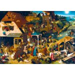 Puzzle pieter bruegel the elder - netherlandish proverbs, 1559