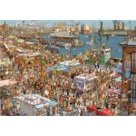 Puzzle cartoon triangular - fresh fish ! heye