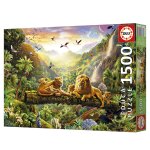 Puzzle le pont de l'arbre du lion educa