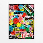 Puzzle pop up piece & love