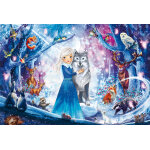 Puzzle la princesse dans la fort d'hiver schmidt spiele