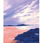 Puzzle en bois dcoup  la main - promenade en avril puzzle michle wilson