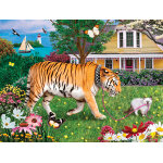 Puzzle la promenade du tigre sunsout
