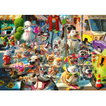 Puzzle le promeneur de chiens ravensburger Puzzle le promeneur de chiens ravensburger