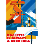 Puzzle raclette is always a good idea marie - chantal