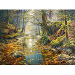 Puzzle r�miniscence de la for�t d'automne castorland