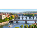 Puzzle r�publique tch�que, prague : pont vltava castorland