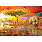 Puzzle safari en afrique art puzzle