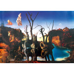 Puzzle salvador dalí - swans reflecting elephants, 1937 bluebird puzzle Puzzle salvador dalí - swans reflecting elephants, 1937 bluebird puzzle