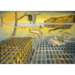 Puzzle salvador dal� - the corpuscular persistence of memory, 1952 - 1954