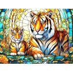 Puzzle sg zoo - tigres sunsout