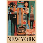 Puzzle style in the city - new york clementoni