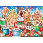 Puzzle sucres d'orge et cacao bluebird puzzle Puzzle sucres d'orge et cacao bluebird puzzle