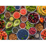 Puzzle table pleine de super aliments castorland