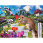 Puzzle le th� de printemps sunsout
