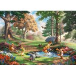 Puzzle thomas kinkade - disney - winnie l'ourson schmidt spiele