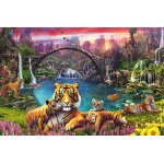 Puzzle tigres au lagon ravensburger