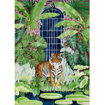 Puzzle tigre des serres pieces & peace