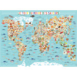 Puzzle le tour du monde des saveurs - julie mercier nathan