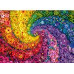 Puzzle tourbillon de fleurs multicolores schmidt spiele Puzzle tourbillon de fleurs multicolores schmidt spiele