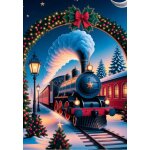 Puzzle le train magique de no�l alipson puzzle