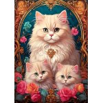 Puzzle trio de chats bluebird puzzle