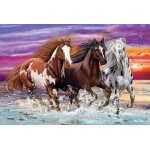 Puzzle trio de chevaux sauvages schmidt spiele