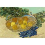 Puzzle vincent van gogh - still life of oranges and lemons with blue gloves, Puzzle vincent van gogh - still life of oranges and lemons with blue gloves,